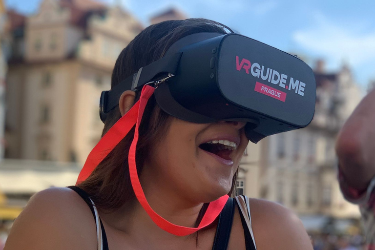 Prague: Guided Walking Tour with Virtual Reality (VR)