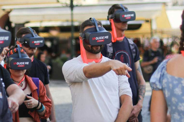 Prague: Guided Walking Tour with Virtual Reality (VR)