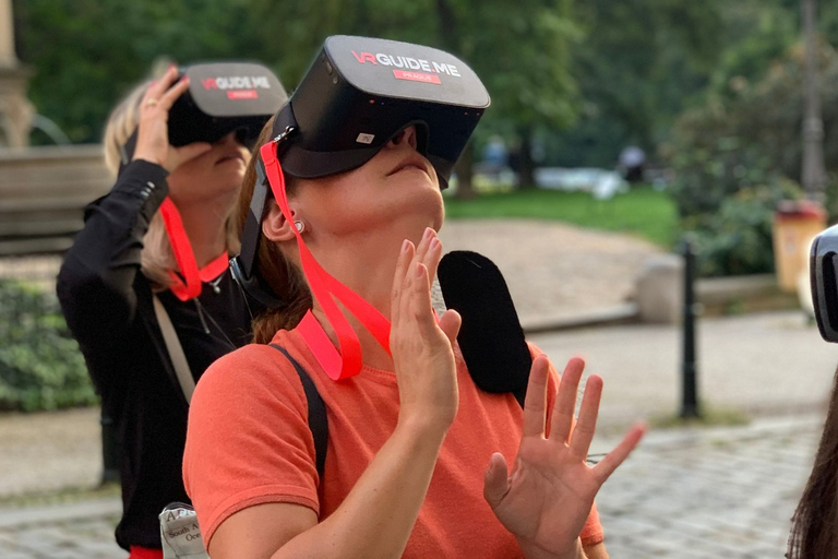 Prague: Guided Walking Tour with Virtual Reality (VR)