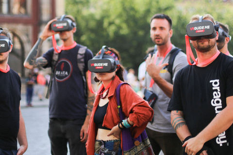 Praag: begeleide wandeltocht met virtual reality (VR)