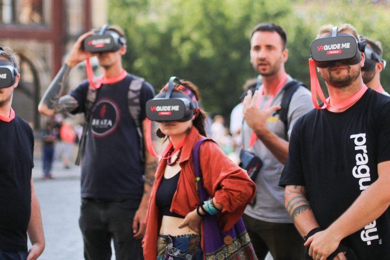 Prague: Guided Walking Tour with Virtual Reality (VR)