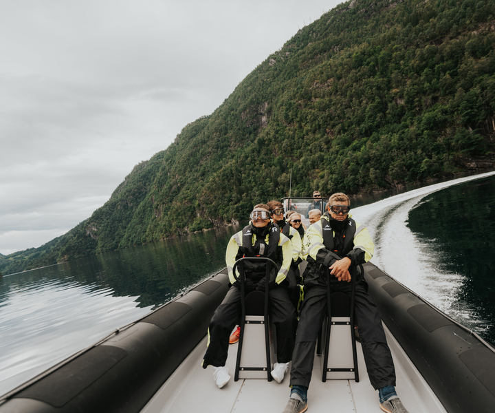 Øystese: Fyksesund RIB fjord safari
