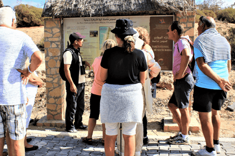 Agadir: Safari por el Parque de Sous Massa, Excursión en Jeep por el Desierto y Almuerzo