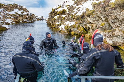 Silfra: Snorkling mellan tektoniska plattor, möte på plats