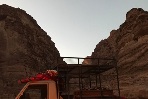 Wadi Rum: Desert Camp Tour With Jeep Safari And Star Gazing: