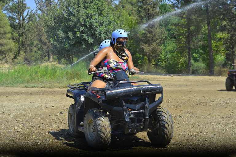 Side: Professional Quad & Buggy Safari with Family Options Solo Driver Quad Safari