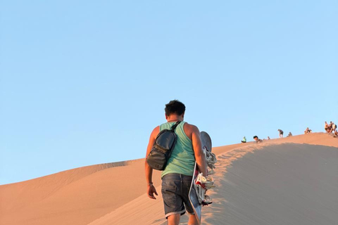 Huacachina: Hike to the top and enjoy sandboarding at sunset