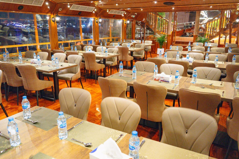 迪拜：克里克传统巨型阿拉伯独桅帆船巡游，含自助晚餐迪拜：传统巨型阿拉伯独桅帆船巡航，含自助晚餐