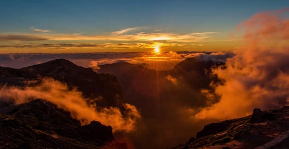 Madeira: Sunset at Pico Arieiro and the Stairway to Heaven