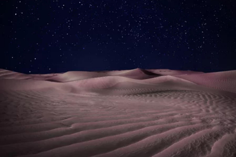 Doha: Safari noturno no deserto/observação das estrelas da galáxia | Tour relaxante