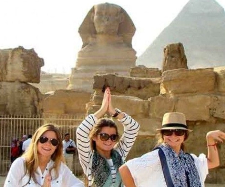 Da Dahab: tour guidato di 2 giorni del Cairo con soggiorno in hotel