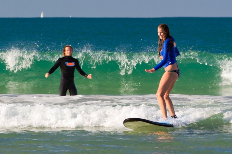 Coolangatta: lekcja surfingu na Złotym Wybrzeżu