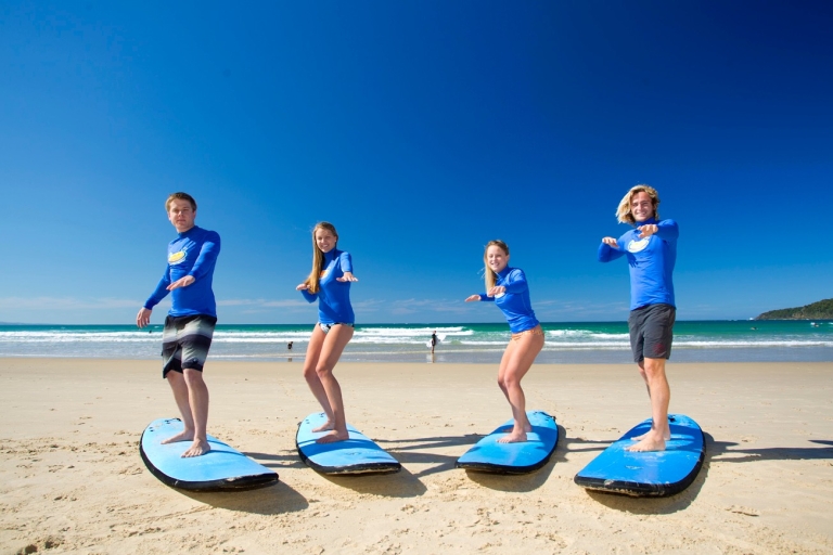 Coolangatta: Lección de surf en Gold Coast