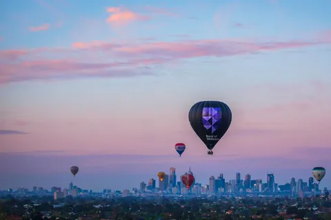 Melbourne: Sunrise Hot Air Balloon Experience