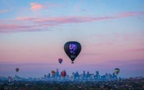 Melbourne: Sunrise Hot Air Balloon Experience