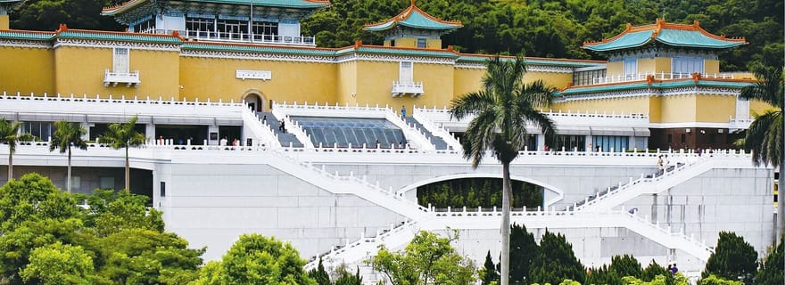 Taipei : visite matinale de la ville avec entrée au Musée national du palais