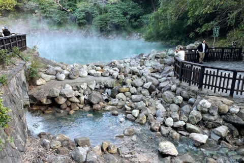 Von Taipeh: Beitou Hotsprings und Yangmingshan Volcano TourAb Taipeh: Tour zu den heißen Quellen von Beitou und dem Vulkan Yangmingshan