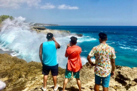 Au départ de Bali : Plongée avec masque et tuba pour les raies Manta et visite de Nusa Lembongan