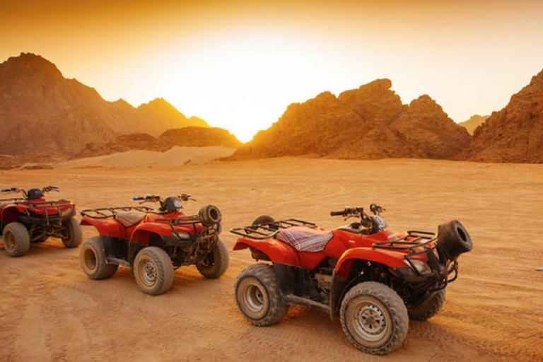 Sharm El Sheikh : Tour de ville avec promenade en VTT et village bédouinVisite avec dîner et promenade à dos de chameau