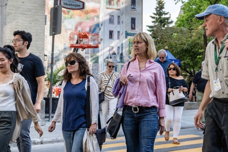 Ciudad de Quebec: Recorrido a pie por el Viejo Quebec con viaje en funicularVisita en grupo