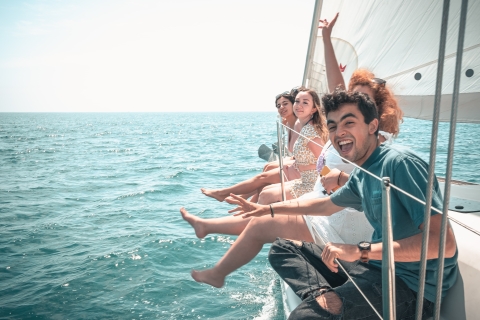 Ibiza: Midday or Sunset Sailing with Snacks and Open Bar Ibiza Open Midday Sailing with Light Snacks and Open Bar