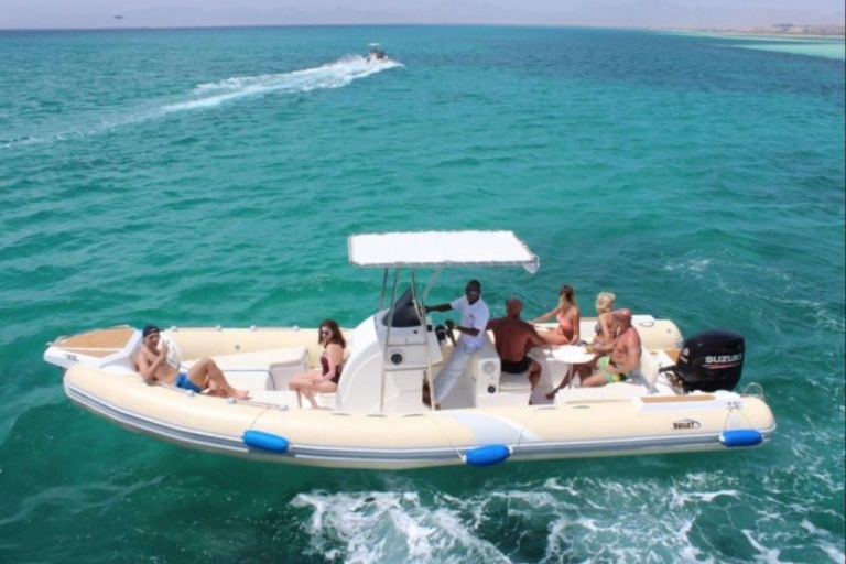 Sharm El Sheikh: Prywatna popołudniowa wycieczka łodzią motorową z rurką