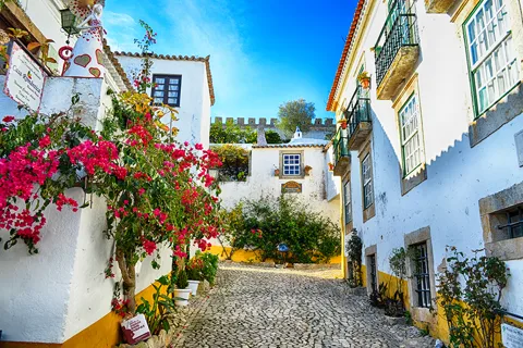 Da Lisbona: Tour privato di Nazaré e Óbidos in auto di lusso