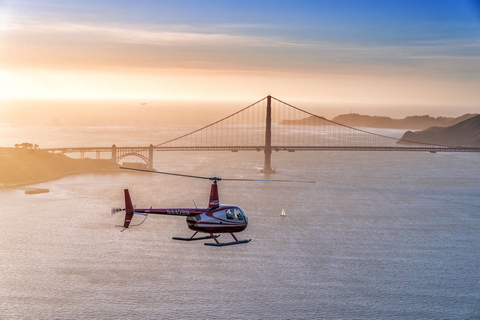 From Sausalito: San Francisco and Alcatraz Helicopter Tour With Meeting Point