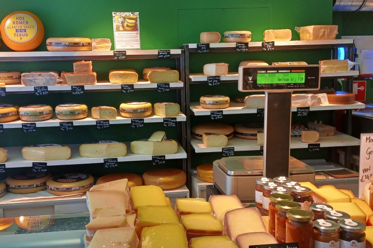 Ámsterdam: degustación de queso holandés con vino o cerveza