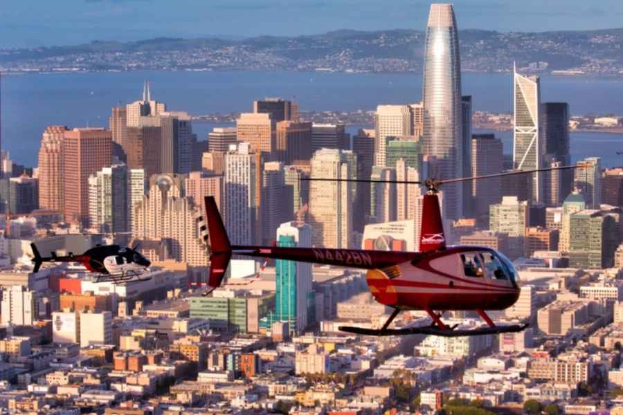 San Francisco: Golden Gate Helikopter Abenteuer