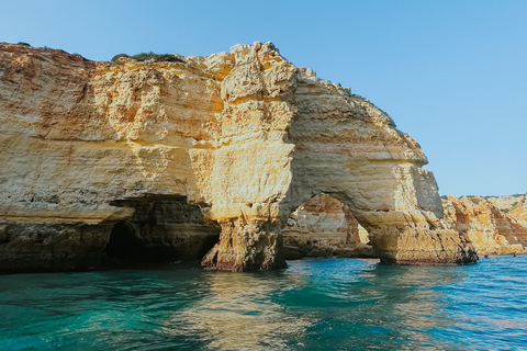 From Armação de Pêra: Benagil Caves and Beaches Boat Tour Sunset Benagil Caves Boat Tour