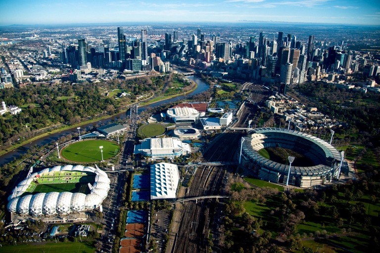 Melbourne: privé-helikoptervlucht in stad en strand20 minuten durende helikoptervlucht in Melbourne City