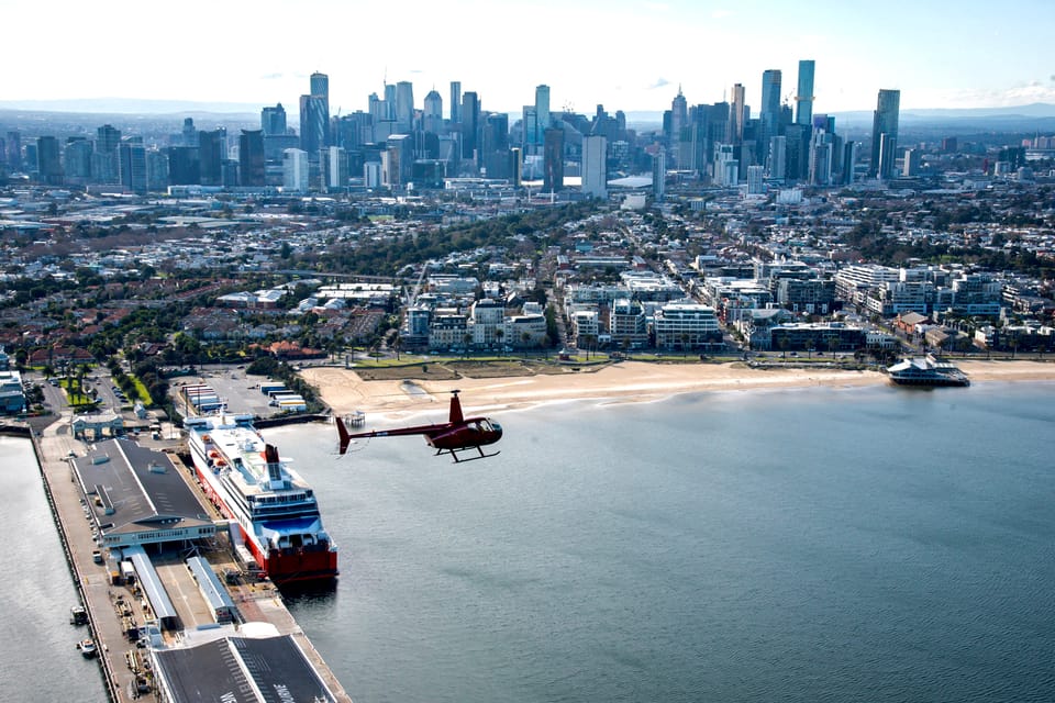 Melbourne: Private City & Beaches Helicopter Ride | GetYourGuide