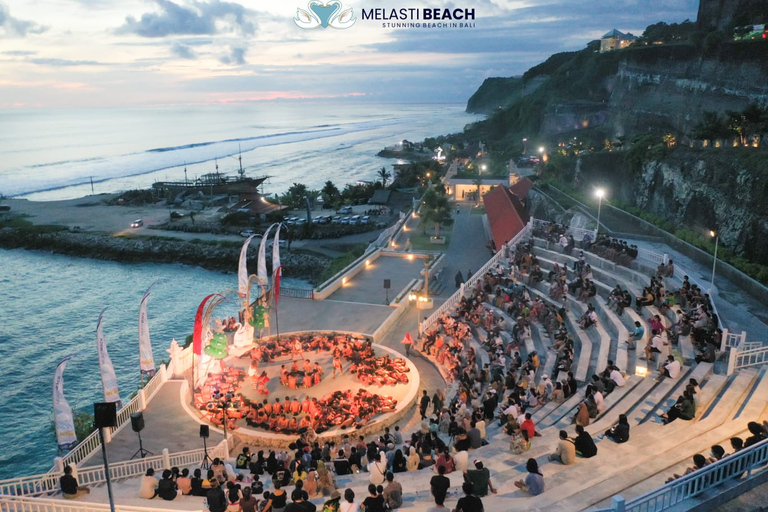 Bali: bilety na pokaz taneczny Kecak w Melasti Beach