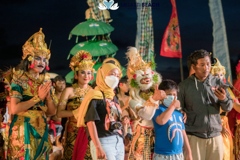 Bali: bilety na pokaz taneczny Kecak w Melasti Beach