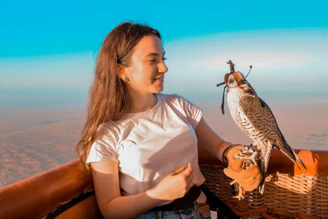 Dubai: Privat luftballonflyvning