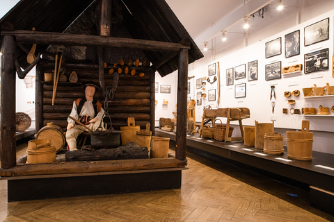 Cracovie: l'entrée du musée ethnographique