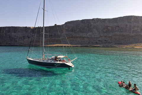 Rhodes Town: Private Sailing Cruise with Swim Stops & MealPrivate Sailing Boat Cruise with Swim Stops and Meal