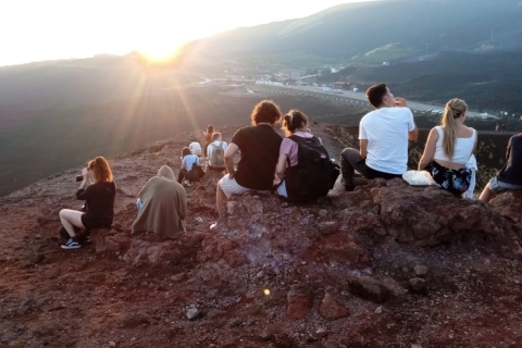 Vanuit Catania: excursie naar de Etna bij zonsondergangEtna zonsondergangervaring in het Duits