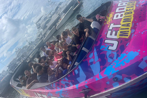 Miami: Day Boat Party with Jet Ski, Drinks, Music & Tubing Tour with Gas & Marina Fees