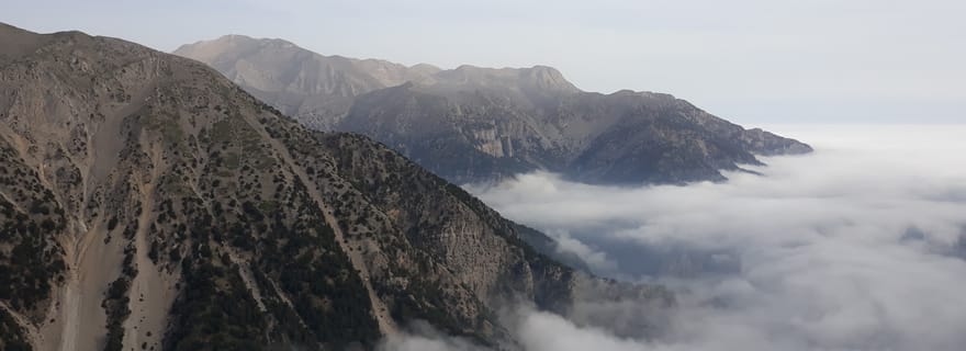 Chania : Safari dans les montagnes blanches avec déjeuner et dégustations