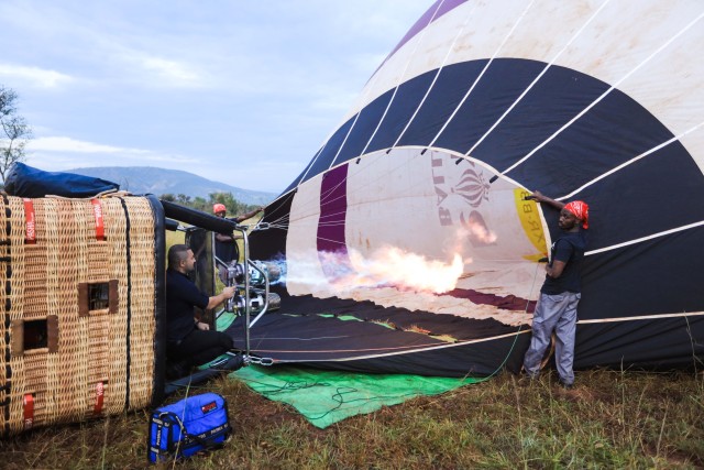 Visit Rwanda Akagera National Park Hot Air Balloon Safari in La Digue, Seychelles