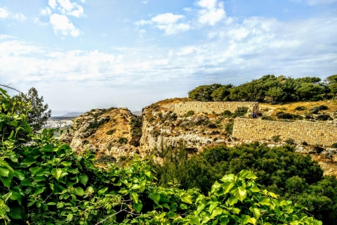 Malta: Najważniejsze atrakcje przyrodnicze Prywatna wycieczka piesza z transportemMalta: Chadwick Lakes, Victoria Lines i Bingemma Nature Tour