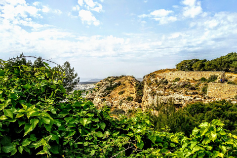 Malta: Najważniejsze atrakcje przyrodnicze Prywatna wycieczka piesza z transportemMalta: Chadwick Lakes, Victoria Lines i Bingemma Nature Tour