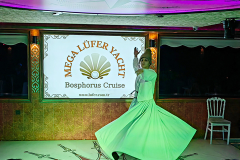 Istanbul: New Year&#039;s Eve Bosphorus Cruise with Dinner OptionVIP Dinner Menu, Alcoholic Drinks, and Hotel Transfer