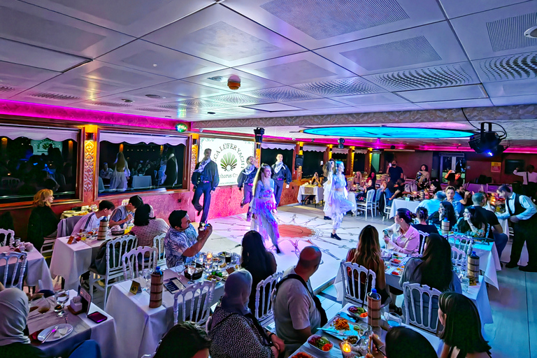 Istanbul: New Year&#039;s Eve Bosphorus Cruise with Dinner OptionVIP Dinner Menu, Alcoholic Drinks, and Hotel Transfer