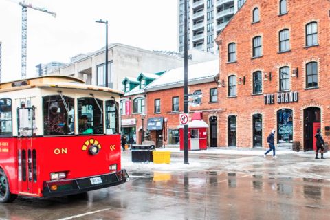 Ottawa : visite en hiver en bus rétro à arrêts multiples