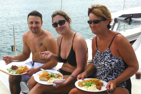 Barbados: Catamaran Tour with Snorkeling and Lunch South Coast Hotel Pickup
