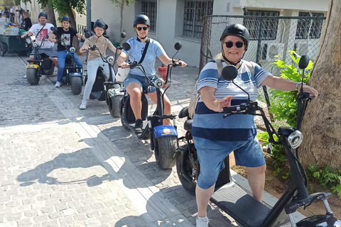 Athens: Premium Guided E-Scooter Tour in Acropolis AreaAthens: Guided E-Scooter Tour in Acropolis Area