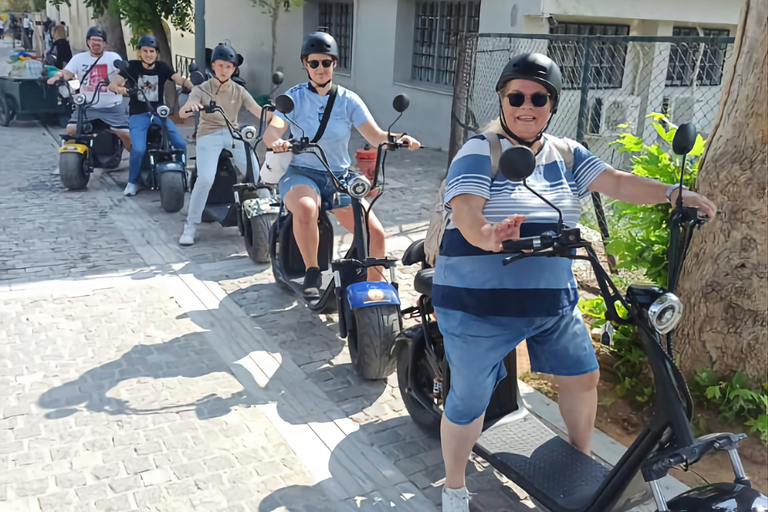 Athens: Premium Guided E-Scooter Tour in Acropolis AreaAthens: Guided E-Scooter Tour in Acropolis Area